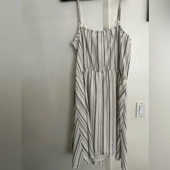 Maurice’s Size Large striped spaghetti strap midi dress - Picture 3 of 3